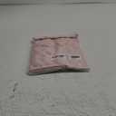 Pink Shower Curtain Cute Shower Curtain Fabric Shower Curtains for Girl Tufted Leaves Textured Striped Modern Cloth Shower Curtains for Bathroom, 72" x72"