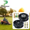 532196104 Idler Pulley with 532196106 Idler Pulley Replaces 532197379 532197380 for Husqvarna Z254 Z254f RZ5424 RZ5426 YTH2348 YTH24V48 YTH24K48 YTH24V54 LGT2654 LGT2554 MZ54 Tractors