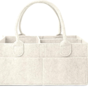 Mr. Pen- Baby Diaper Caddy Organizer, Beige, Medium, Nursery Storage Bin and Car Organizer for Diapers and Baby Wipes, Beige