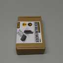 201 Stainless Steel 2" x 4" (1 " x 3 " Actual) Deck Railing 30 Stair Connectors, for Deck Railing Stair Handrail Connection Installation Deck Railing Bracket (2 Pair-Black)