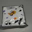 Bats Halloween Decoration Pumpkin Fitted Sheet Witch Hat Bed Sheets Spider Web Bedding Set Twin,Bones Galaxy Stars Sheets Cartoon Skeleton Spooky Spider Webs Halloween Decorations Indoor (Multi 04)