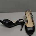 LifeStride womens Teller 2 Slingback Peep Toe PumpsHeeled Sandal (8.5, Black)