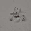 hicorfe Bathroom Hair Dryer Holder Hair Care Tools Holder Wall Mount (Bright White)