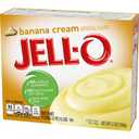 Jell-O Banana Cream Instant Pudding & Pie Filling Mix (24 ct Pack, 5.1 oz Boxes), Best By: 20 JUL 2027