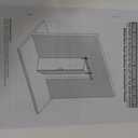 60" x 84" Bifold Sliding Barn Door, K Shaped Panel with Sliding Hardware Kit Set, Finished Closet Door Slab, 5.66FT Track for 4 Doors, MDF, White