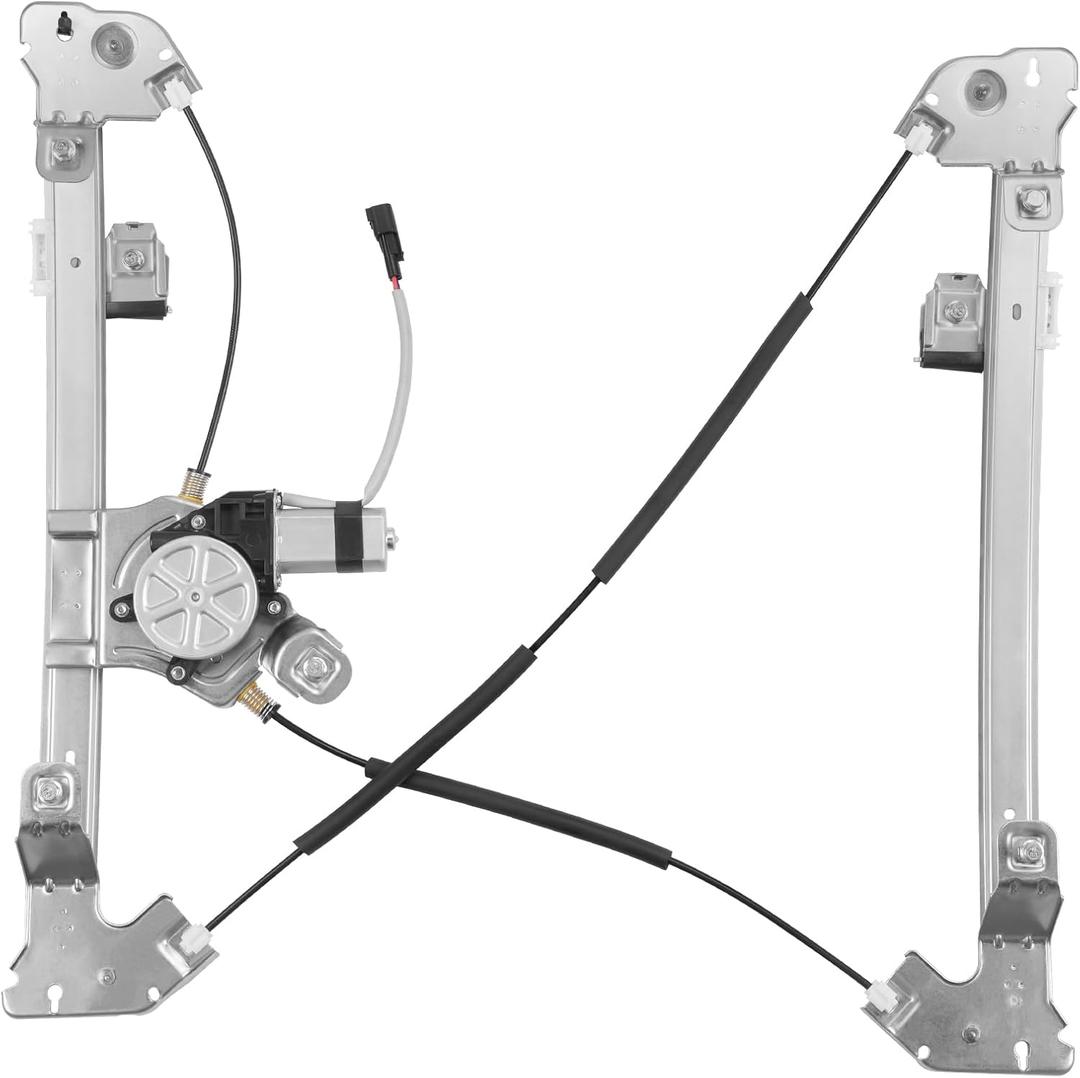 Obaee Front Side Power Window Regulator & Motor Assembly Compatible with Ford F-150 2004-2008 (Extended Cab Only) (Front Left Driver Side)