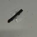 uxcell Multi-sizes Genuine Leather Band, Flat Thin Elegant Leather Watch Strap for Men and Women (16mm, Black/Golden Tone)