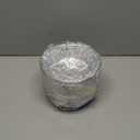 6in Pie Disposable & Recyclable Mini Aluminum Foil Pans for Baking, Pack of 50