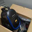 Aircliff Piwosa Canister Vacuum Cleaner, 17KPA Suction Vac for Carpets/Hard Floors, Lightweight Bagless Canister Vacuum with HEPA, 2 Motor System, and 3 Cleaning Tools (Black)
