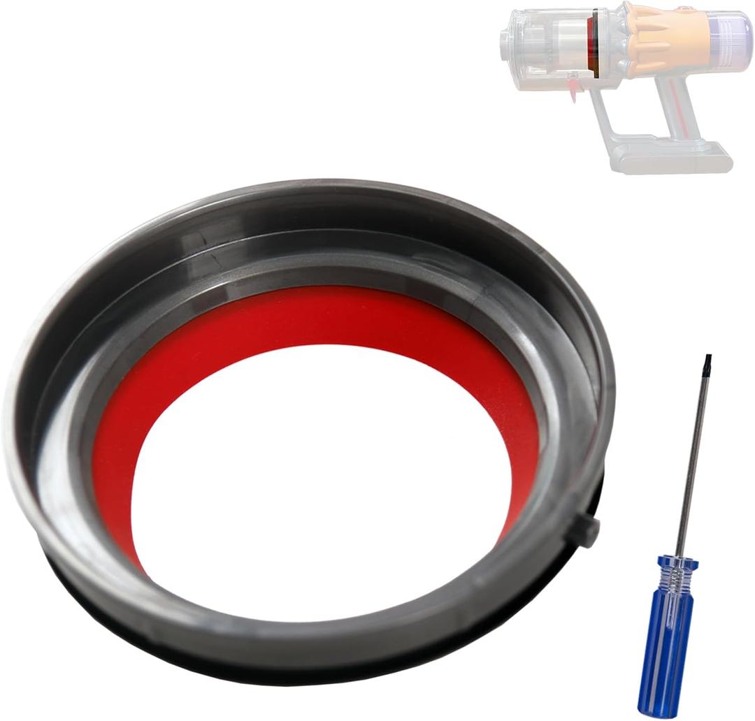 Dust Bin Bucket Top Fixed Sealing Ring Replacement for Dyson V12 SV18 SV20 Detect Slim & Digital Slim Vacuum Cleaner Accessories Assembly