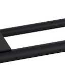 Miyili Double Towel Bar 30-Inch Stainless Steel Bathroom Towel Rack Holder Wall Mount Black & Gold, A02BG75B