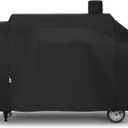 Arcedo Grill Cover Compatible with Pit Boss 1100 Pro Series Pellet Gas Combo Grill, Heavy Duty Waterproof All Weather Protection for Outdoor Wood Pellet BBQ