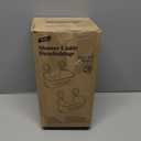 TAILI Shower Caddy Suction Cup 2 Pack, Heavy Duty Bathroom Organizer, Removable Shelves for Inside Shower, Shampoo, Waterproof Suction Plastic Storage for Bathroom Accessories Holder, White