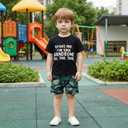 Nyapruwe Toddler Kids Baby Boy Summer Clothes 1T 2T 3T 4T 5T Boys Outfit Short Sleeve Shirt Top Camouflage Shorts Set