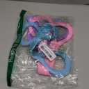 Figure 8 Resistance Band with Handles, Elastic Bands for Working Out,Arm,Back,Shoulder Training Elastic Ropes,Exercise Equipment for Yoga, Pilates,Physical Therapy Stretching (Purple Pink Blue)