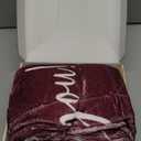 GiltGlimmer Aunt Gifts, Aunt Birthday Gifts, Auntie Gift Ideas, Gifts for Aunts from Niece Nephew, to My Aunts Throw Blanket 50" x 60", Burgundy