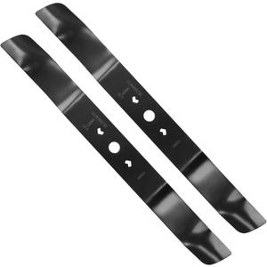 Wadoy 21" Lawn Mower Blade 2 Pack Compatible with Greenworks 21 Inch Mower Blade,Replacement Part for MO40L03,MO48L4422,MO40L4413,C3208101 (Black)