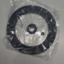 Universal Lid for Pots, Pans and Skillets - Tempered Glass with Heat Resistant Silicone Rim and Heat Resistant Handle Fits 9.5", 10.5" and 11" Diameter Cookware, Black