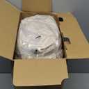 Bedsure Boho Comforter Set Queen - Beige Tufted Queen Size Comforter, 3 Pieces Farmhouse Shabby Chic Embroidery Bed Set, Soft Fluffy Geometric Pattern Bedding for All Seasons (04 - Beige - Diamond Like)