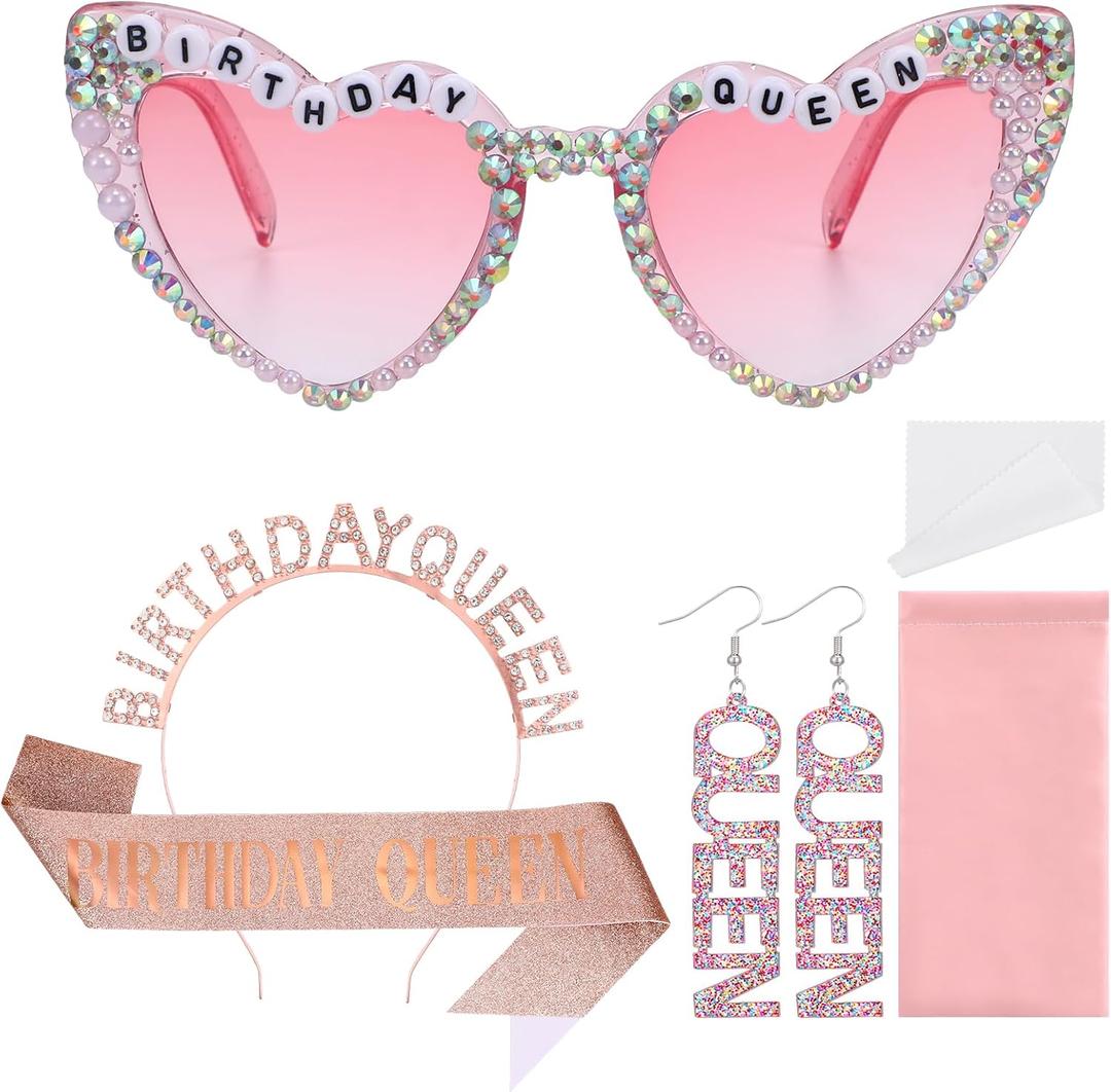 Bride Glasses, Bride to Be Heart Glasses Bachelorette Party Accessories for Bridal Shower Engagement Party Favors