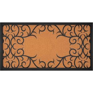 GASARÉ, Extra Thick, Cork Board for Walls, Bulletin Board, Pinboard, Decorative, Solid Frame, Install Horizontal or Vertical, for Home and Office, Push Pins Included, 23 x 13 Inches, White