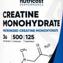 Nutricost Micronized Creatine Monohydrate (3,000mg) 500 Capsules