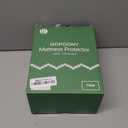 Premium Waterproof Mattress Protector Twin Size, Breathable Bed Cover 3D Air Fabric Cooling Mattress Pad Cover Smooth Soft Noiseless Washable, 8''-21'' Deep Pocket (White)