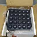 Mini Pancake Maker 25pcs, Dutch Pancake Baker Maker Commercial Poffertjes Electric Dorayaki Maker, Stainless Steel, Temp & Time Control, 900W Commercial Pancake Maker, 50-300 Poffertjes Maker