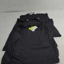 TSLA mens Baselayer Tops Sleeveless 2XL Black