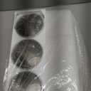 Hair Tool Organizer, Acrylic Hair Blow Dryer Holder Stand for Straightener and Curling Storage, Bathroom Vanity Countertop Organization for Makeup Accessories (White) (11.8" x 7.3" x 5.3")