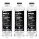 For Samsung RF28R6201SR/ RF28R6241SR/ RF25C5551SR Water Filter RF23B7671SR/ RF32CG5400SR/ RS27T5561SR(/AA) Model Refrigerator Replacement Filters (3 Pcs) 