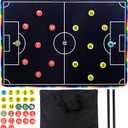 20 inch Large LCD Soccer Coaching Board,Magnetic Electronic Soccer Coaching Board,LCD Soccer Strategy Board with Stylus Pen,Soccer Board Tactic Board, Training Equipment