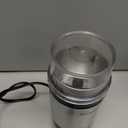 Hamilton Beach Custom Grind Electric Coffee Grinder for 4-14 Cups, One-Press Hand-Free Operation with Auto Shutoff, Removable Grinding Bowl For Easy Pour and Clean, Stainless Steel (80406)