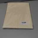 Elegant Rectangular Tablecloth, 100% Waterproof Vinyl, Solid Color Tablecloth, Modern Minimalist Style, Suitable for Dining/Gathering/Picnic/Kitchen Table Decoration(Champagne 70"x52" Rectangular)