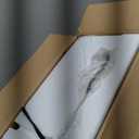 G-SAFAVA 62.5" Wood Floor Lamp for Living Room Gold with Foot Switch Arc Standing Tall Lamps for Bedroom Mid Century Modern Corner Floor Lamps for Office Nursery Industrial Reading Light Room Lamp