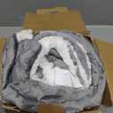 Bedsure GentleSoft Sherpa Fleece Throw Blanket for Couch, Non-Heated, Thick & Warm Cozy Blanket for Winter, Soft Fuzzy Plush Throw Gifts for Women and Men, Grey, 50x60 Inches