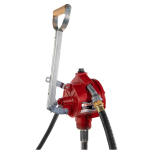 Fill-Rite FR152 Fuel Transfer Piston Hand Pump w/Discharge Hose, Nozzle Spout, & Suction Pipe