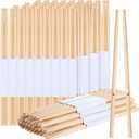 Qeeenar 36 Pairs Drumsticks Maple Round Wood Tip Drum Sticks Classic Drumsticks Musical Instrument Percussion Accessories for Adults (7a)