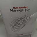KOOTLEE 20-Head Deep Tissue Massage Gun, Quiet Percussion Back & Neck Massager with 3 Modes & 30 Intensity Levels, Handheld Muscle Massager for Shoulders, Legs, Waist & Full Body Pain Relief