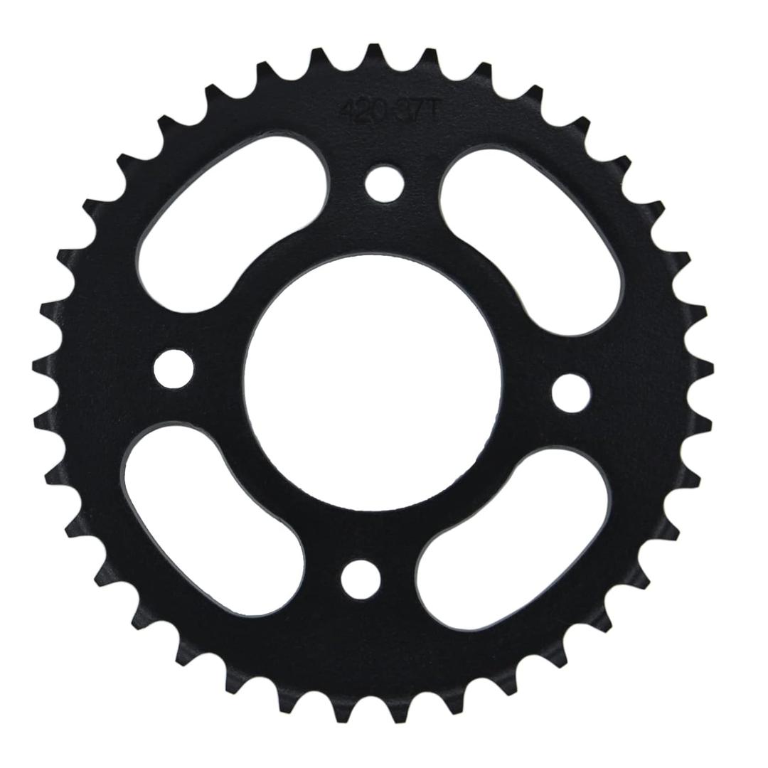 420 58mm 37 Tooth Rear Chain Sprocket Cog for Compatible with 50CC 70CC 90CC 110CC 125CC 140CC 160CC Pit Dirt Bike ATV Quad