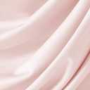 Waterfall Valance Curtains Pink Swag for Windows 2 Pack Decorative Beads Trims Small Window Treatments for Kitchen Living Room