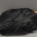 Heavy Duty Motorcycle Cover Waterproof Outdoor 240D Oxford Fabric with Heat Sealed Seams Ultra Waterproof Fits up to 105" All Weather Scooter Cover for Sport Bike with Carry Bag