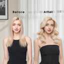 VAGARY Instant Heating Curling Iron for Long Hair, 1 Inch Hair Curling Wands with Infrared Hair Care, 10S Fast Heating, 110V-240V Dual Voltage Hair Curler with Temperature Control