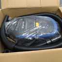 Aircliff Piwosa Canister Vacuum Cleaner, 17KPA Suction Vac for Carpets/Hard Floors, Lightweight Bagless Canister Vacuum with HEPA, 2 Motor System, and 3 Cleaning Tools (Black)