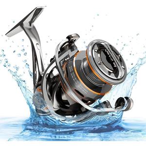 Cadence CS6 CS7 CS8 Spinning Reel, Ultralight Fast Speed Premium Magnesium Frame Fishing Reel with 10 Low Torque Bearings Super Smooth Powerful Fishing Reel with 36 LBs Max Drag & 6.2:1 Spinning Reel