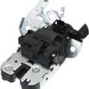Tailgate Trunk Lift Lock Latch Actuator Compatible for Audi A3 2009-2013, Durable Metal Silver Tone Rear Trunk Lock Actuator Motor
