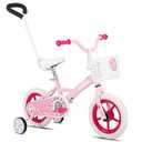 JOYSTAR Voyager 10" Kids Bike for Boys & Girls Ages 1-3 Pink