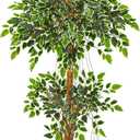 Nearly Natural 4ft. Variegated Ficus Artificial Tree