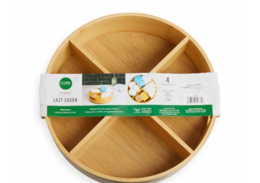 Core Kitchen Bamboo Lazy Susan