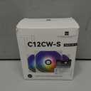 Thermalright TL-C12CW-S X3 CPU Fan 120mm White ARGB Case Cooler Fan, up to 1550RPM Cooling Fan